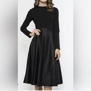 Gracia Satin Princess One Line Dress Size Medium